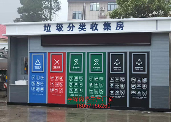 智能垃圾分类收集房